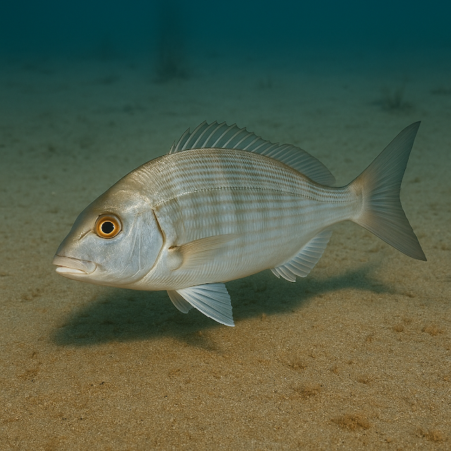 White Steenbras: The Silent Grazers of the Tidal Flats